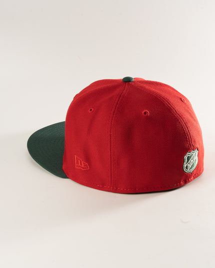 New Era Montreal Canadiens 1910 Jersey 59Fifty Fitted Hat Red Green NHL