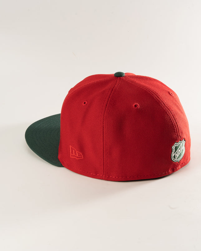 New Era Montreal Canadiens 1910 Jersey 59Fifty Fitted Hat Red Green NHL