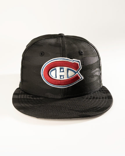 New Era Montreal Canadiens 1993 All Star Game 59Fifty Fitted Hat NHL Black Camo
