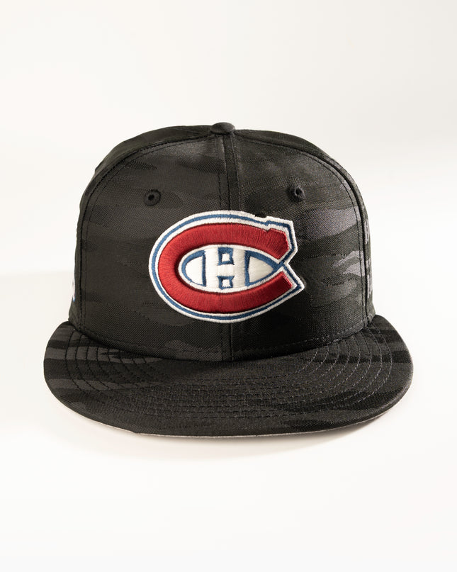 New Era Montreal Canadiens 1993 All Star Game 59Fifty Fitted Hat NHL Black Camo