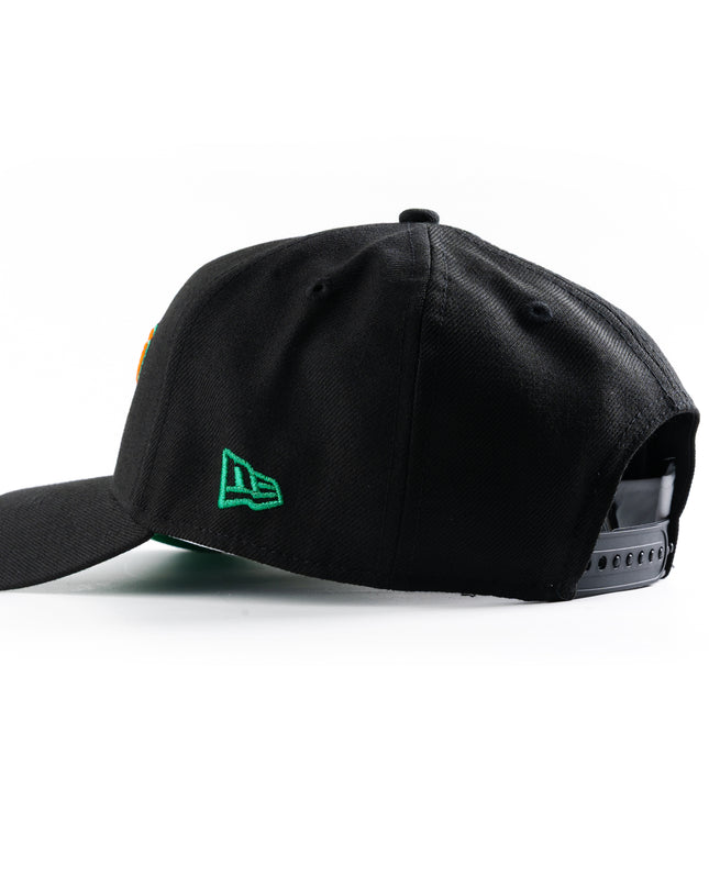 New Era Montreal Expos Black Mandarin 9Forty A-Frame Snapback Hat