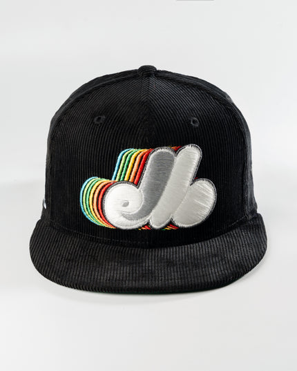 New Era Montreal Expos Corduroy Fade 59Fifty Fitted Hat