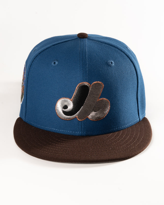 New Era Montreal Expos Driftwood 59Fifty Fitted Hat MLB