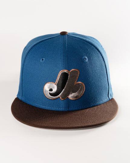 New Era Montreal Expos Driftwood V2 59Fifty Fitted Hat MLB