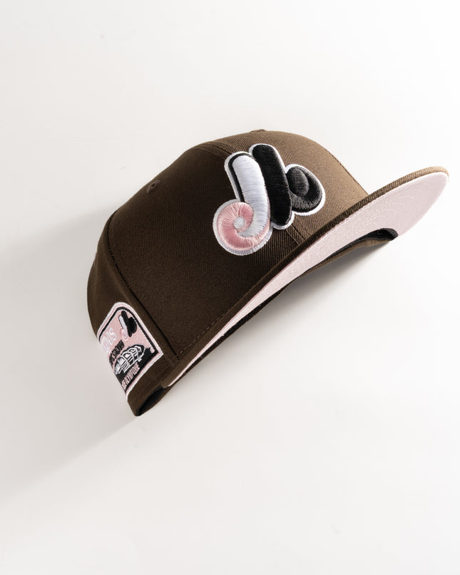 Montreal Expos Pink Pop 59Fifty Fitted Hat MLB