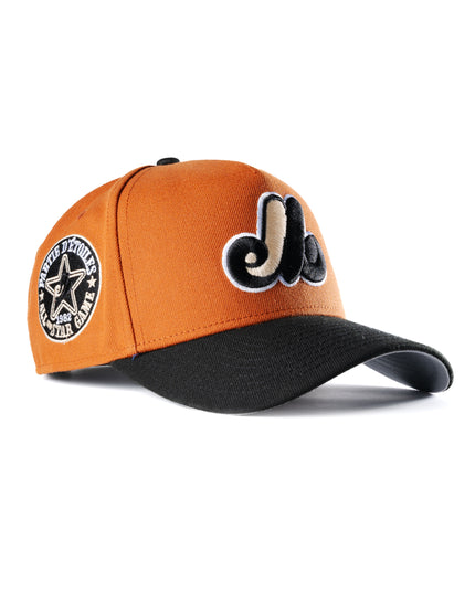 New Era Montreal Expos Saddleback 9Forty A-Frame Snapback Hat
