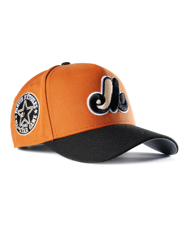 New Era Montreal Expos Saddleback 9Forty A-Frame Snapback Hat