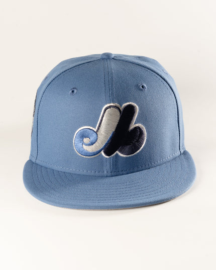New Era Montreal Expos Vintage Indigo 59Fifty Fitted Hat