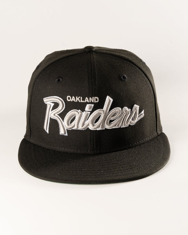 New Era Oakland Raiders OG 59Fifty Fitted Hat 2