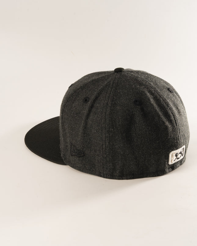 New Era Ottawa Lynx Script 59Fifty Fitted Hat Black MILB