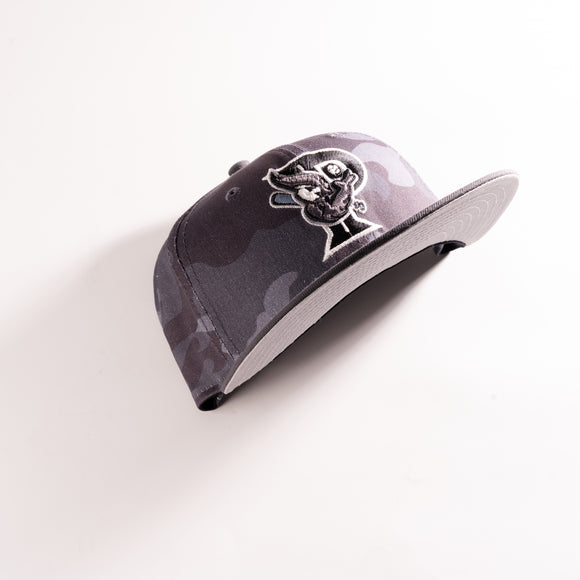 New Era Pulaski Blue Jays Camo Vize 59Fifty Fitted Hat MILB
