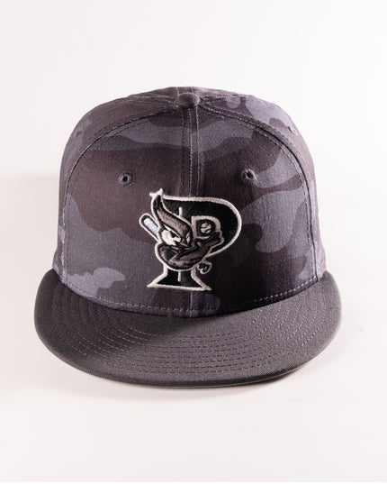New Era Pulaski Blue Jays Camo Vize 59Fifty Fitted Hat MILB