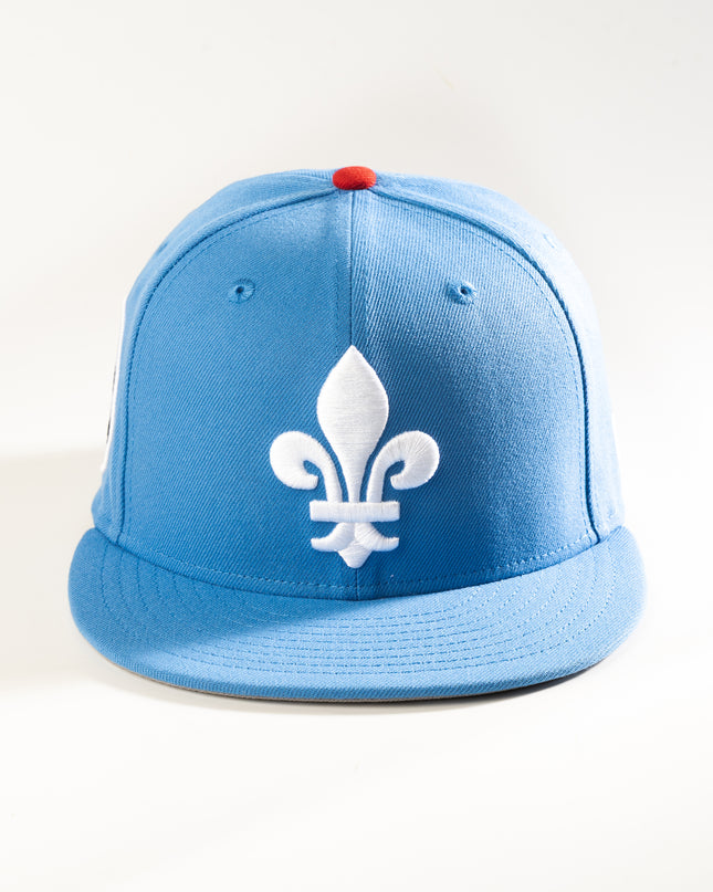 New Era Quebec Nordiques Est 1979 59Fifty Fitted Hat NHL Blue