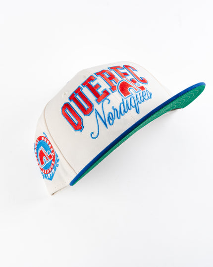 New Era Quebec Nordiques Vintage Script 59Fifty Fitted Hat