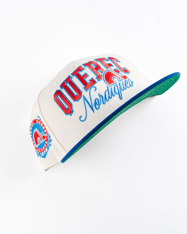 New Era Quebec Nordiques Vintage Script 59Fifty Fitted Hat