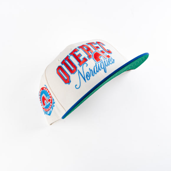 New Era Quebec Nordiques Vintage Script 59Fifty Fitted Hat