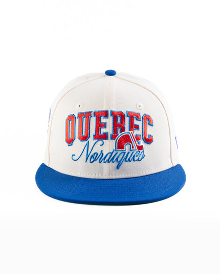 New Era Quebec Nordiques Vintage Script 59Fifty Fitted Hat
