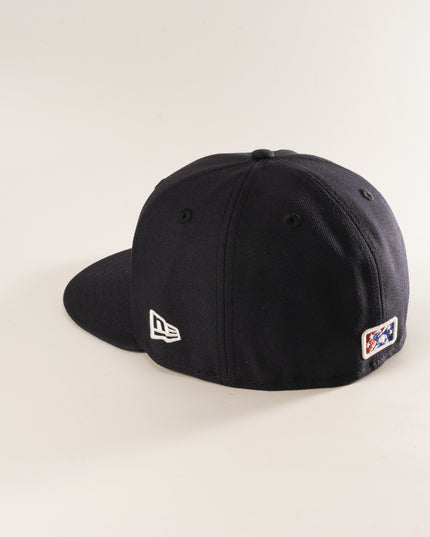 New Era Rockford Expos 59Fifty Fitted Hat Navy MILB