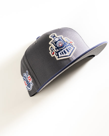 New Era Round Rock Express 59Fifty Fitted Hat Milb Grey