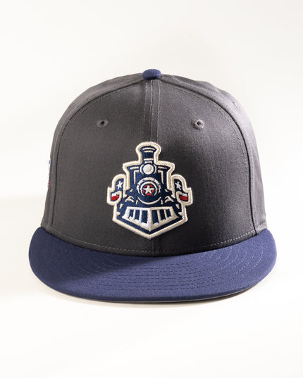 New Era Round Rock Express 59Fifty Fitted Hat MILB Grey