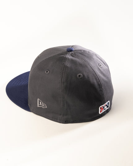 New Era Round Rock Express 59Fifty Fitted Hat MILB Grey