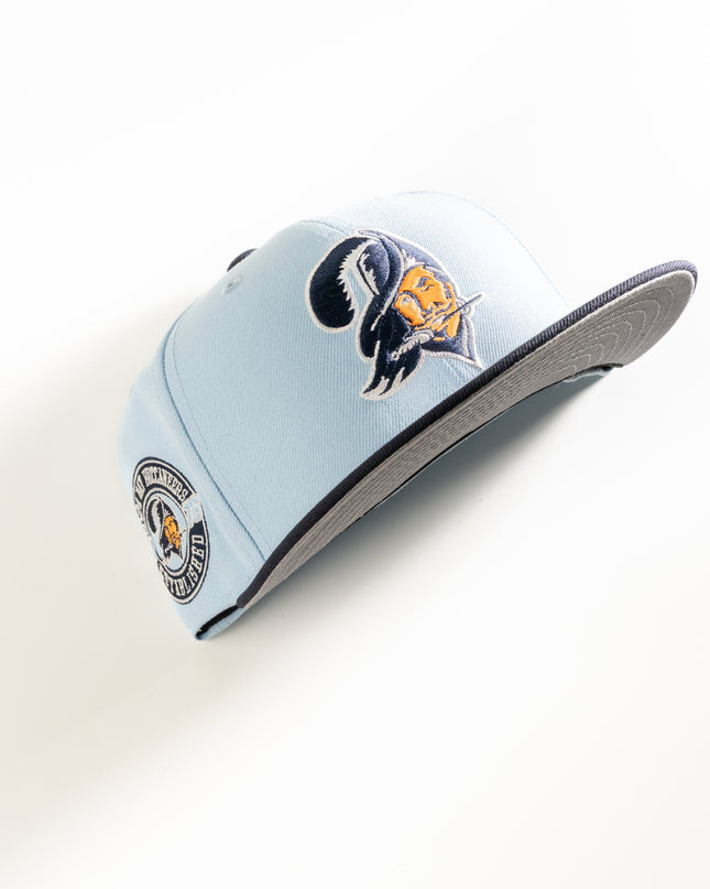 New Era Tampa Bay Buccaneers 59Fifty Fitted Hat Light Blue Navy NFL