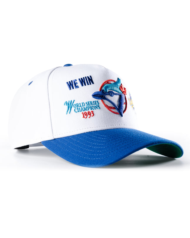 New Era Toronto Blue Jays 1993 World Series Champions Replica 9Forty A-Frame Snapback Hat