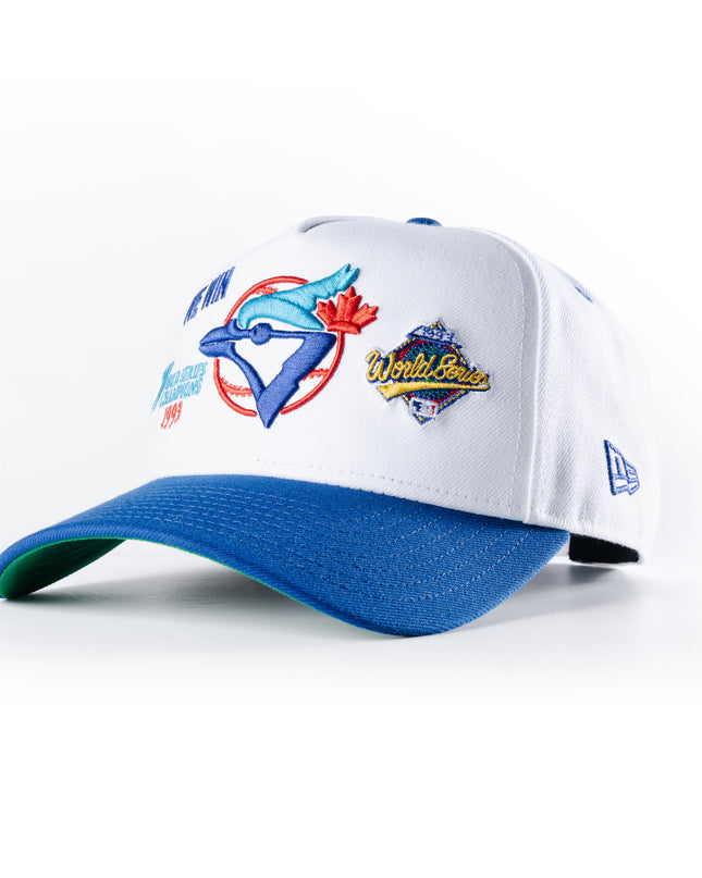 New Era Toronto Blue Jays 1993 World Series Champions Replica 9Forty A-Frame Snapback Hat