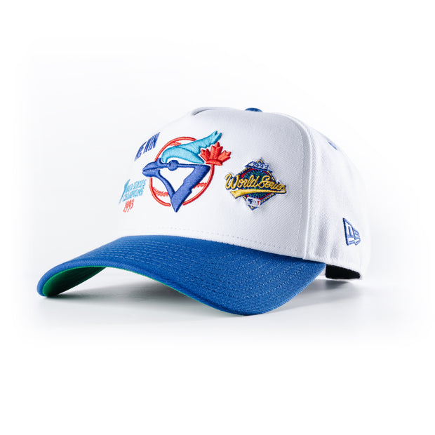 New Era Toronto Blue Jays 1993 World Series Champions Replica 9Forty A-Frame Snapback Hat