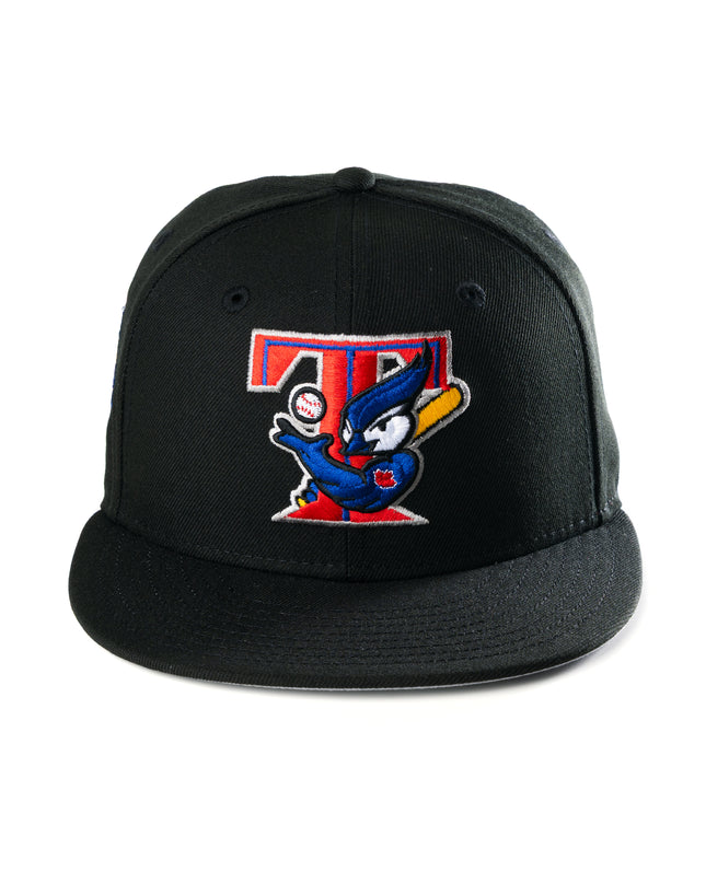 New Era Toronto Blue Jays 1993 World Series T-Bird Jet Black 59Fifty Fitted Hat