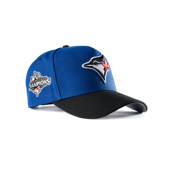 New Era Toronto Blue Jays 2025 American League Champions 2Tone 9Forty A-Frame Snapback Hat