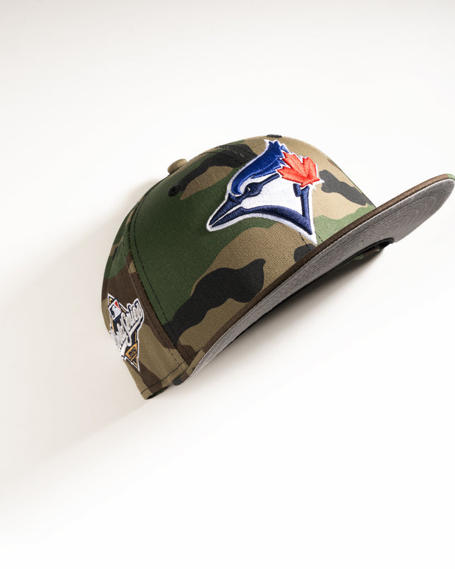 New Era Toronto Blue Jays 2025 World Series Camo 59Fifty Fitted Hat MLB