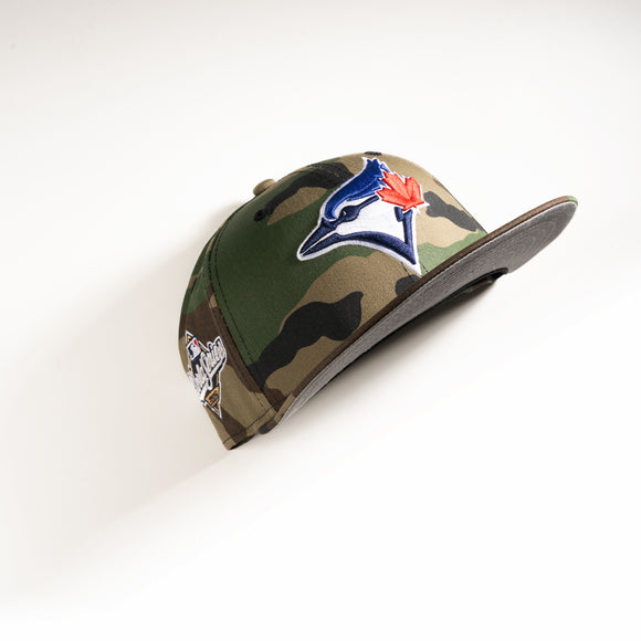 New Era Toronto Blue Jays 2025 World Series Camo 59Fifty Fitted Hat MLB