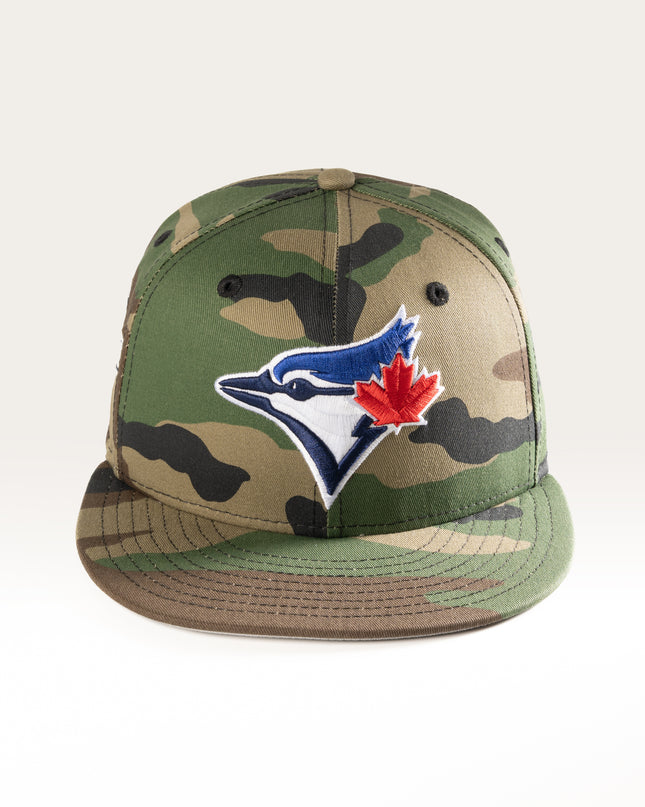 New Era Toronto Blue Jays 2025 World Series Camo 59Fifty Fitted Hat MLB