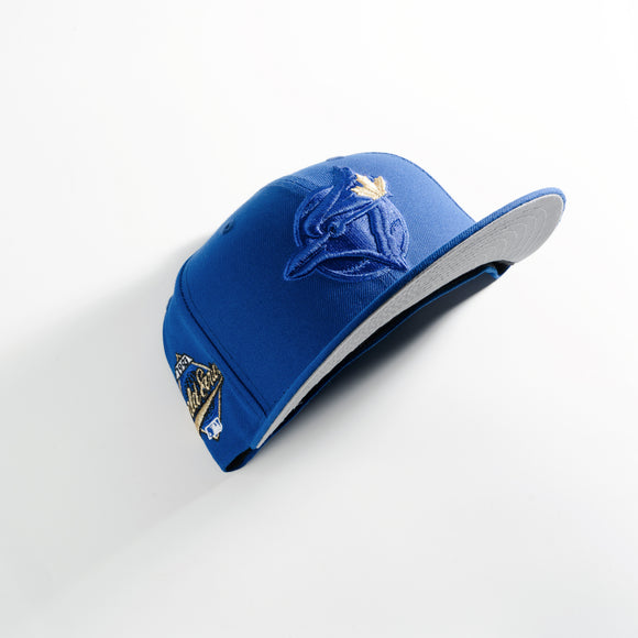 New Era Toronto Blue Jays 6ix Gold Calming Blue 59Fifty Fitted Hat