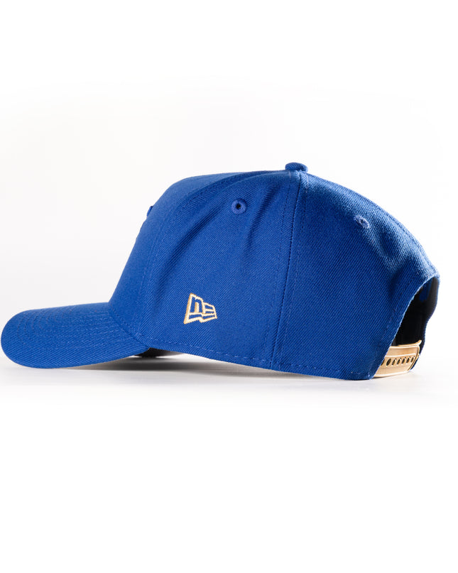 New Era Toronto Blue Jays 6ix Gold Calming Blue 9Forty A-Frame Snapback Hat