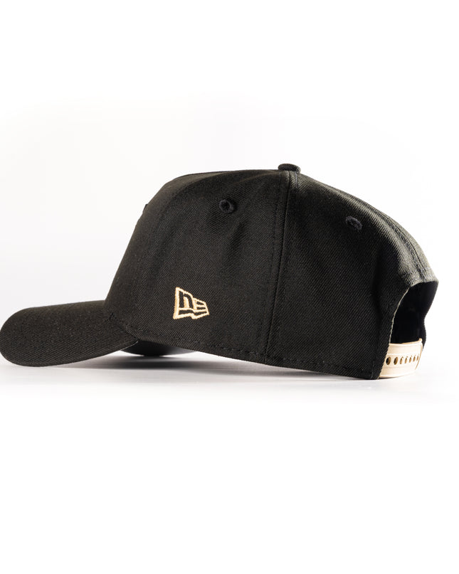 New Era Toronto Blue Jays 6ix Gold Jet Black 9Forty A-Frame Snapback Hat