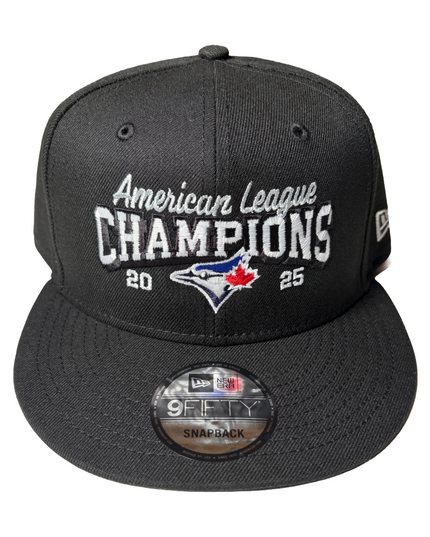 New Era Toronto Blue Jays American League Champions 9Fifty Snapback Hat Black