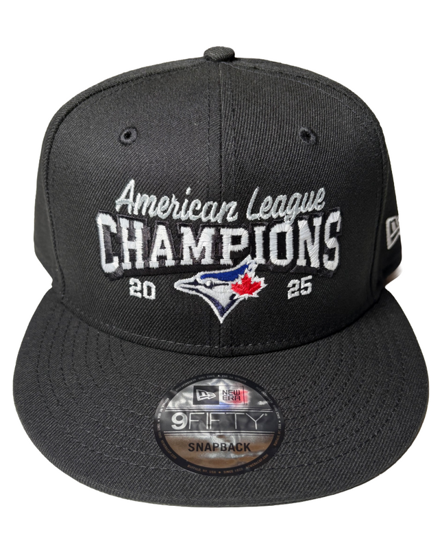 New Era Toronto Blue Jays American League Champions 9Fifty Snapback Hat Black
