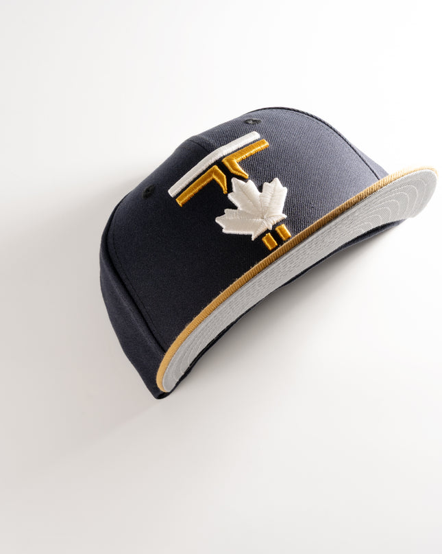 New Era Toronto Blue Jays City Connect Midnight Tan 59Fifty Fitted Hat MLB