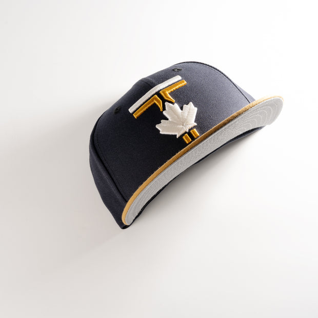 New Era Toronto Blue Jays City Connect Midnight Tan 59Fifty Fitted Hat MLB