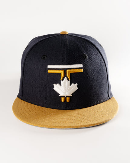 New Era Toronto Blue Jays City Connect Midnight Tan 59Fifty Fitted Hat MLB