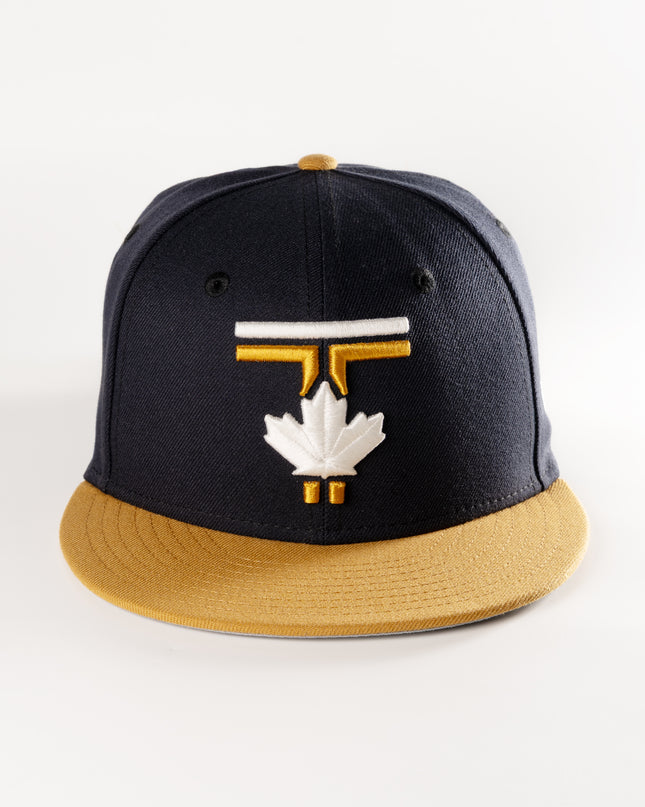 New Era Toronto Blue Jays City Connect Midnight Tan 59Fifty Fitted Hat MLB