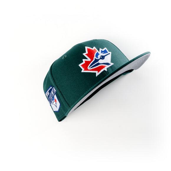 New Era Toronto Blue Jays Established 1977 Dark Green 59Fifty Fitted Hat