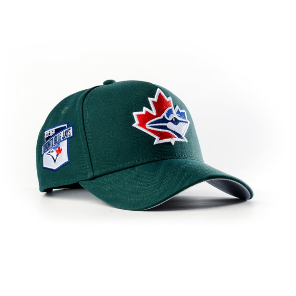 New Era Toronto Blue Jays Established 1977 Dark Green 9Forty A-Frame Snapback Hat