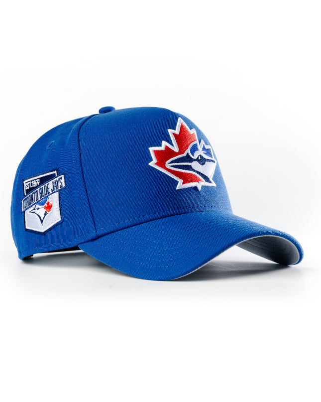 New Era Toronto Blue Jays Established 1977 Royal 9Forty A-Frame Snapback Hat