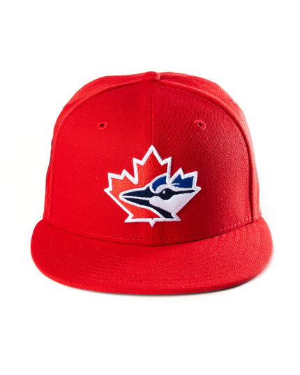 New Era Toronto Blue Jays Established 1977 Scarlet Red 59Fifty Fitted Hat