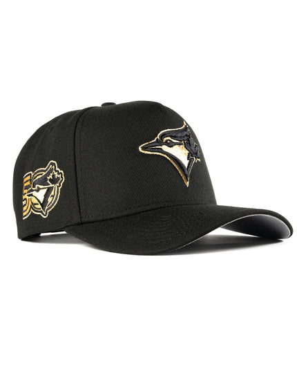 New Era Toronto Blue Jays Gold 50th Anniversary 9Forty A-Frame Snapback Hat