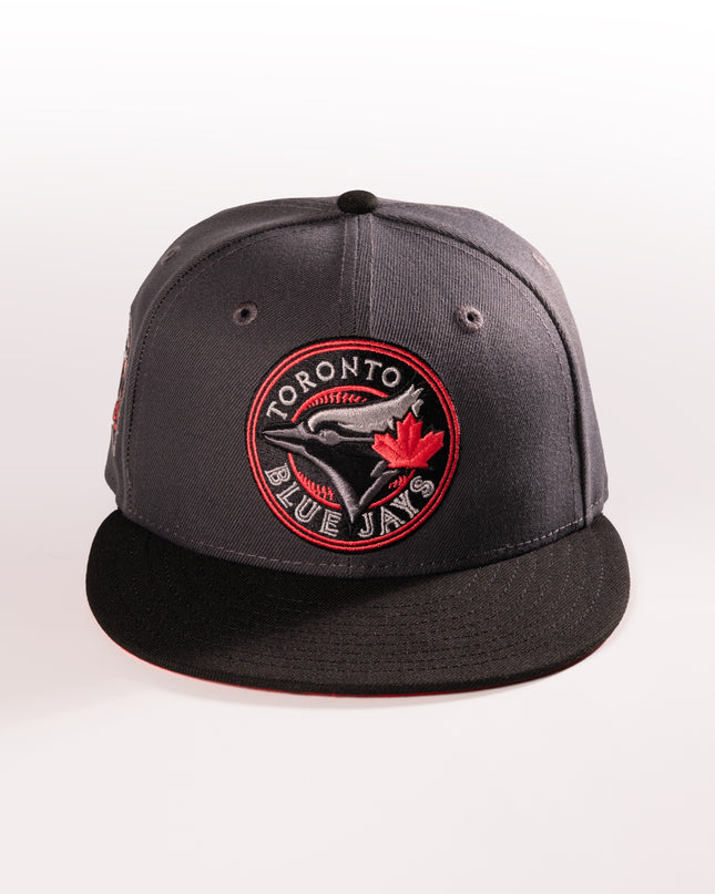 New Era Toronto Blue Jays Infared Graphite 59Fifty Fitted Hat