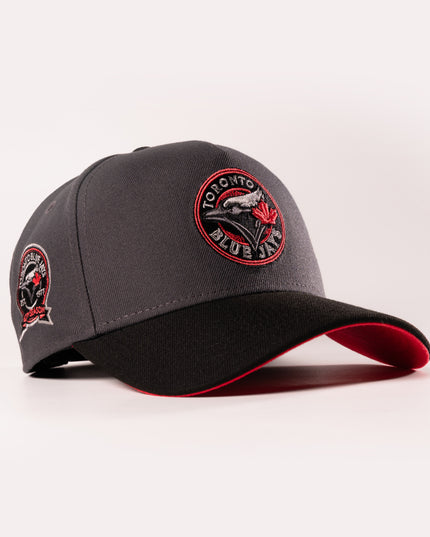 New Era Toronto Blue Jays Infared Graphite 9Forty A-Frame Snapback hat